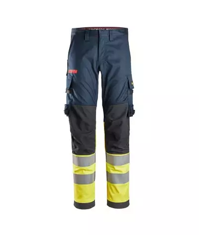Snickers Workwear Arbetsbyxa stretch, varsel klass 1, Snickers Work...