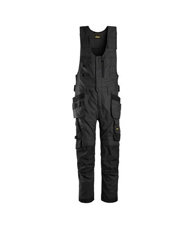 Full-length canvas trousers with stretch and holster pockets