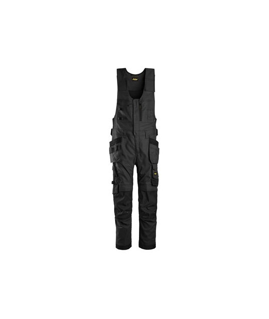 Full-length canvas trousers with stretch and holster pockets