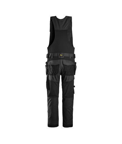 Full-length canvas trousers with stretch and holster pockets