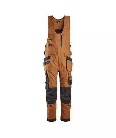 Full-length canvas trousers with stretch and holster pockets