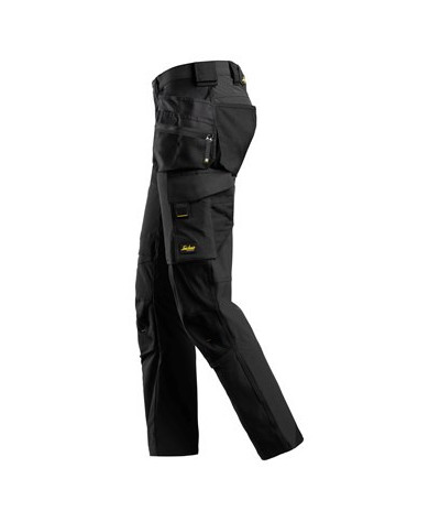 Stretch work trousers with holster pockets