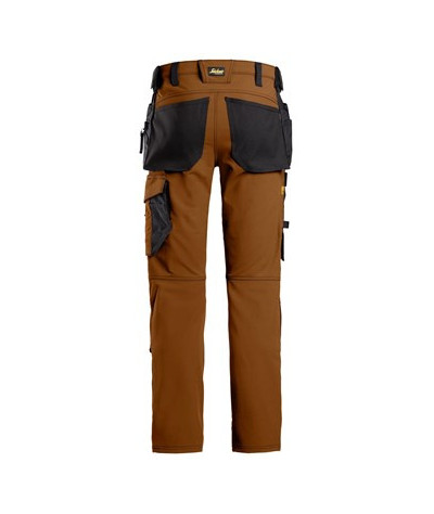 Stretch work trousers with holster pockets