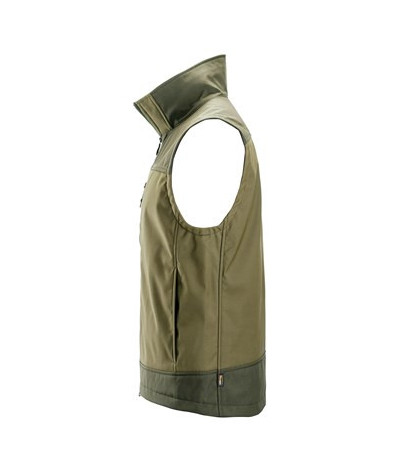 Softshell vest with stretch