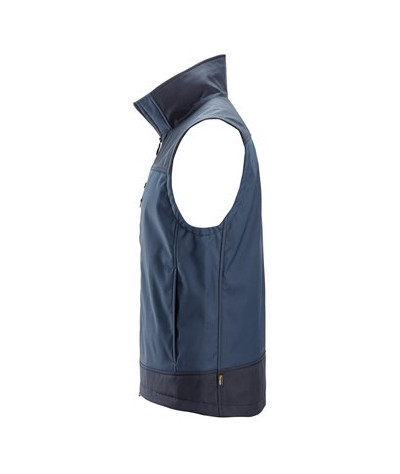Softshell vest with stretch