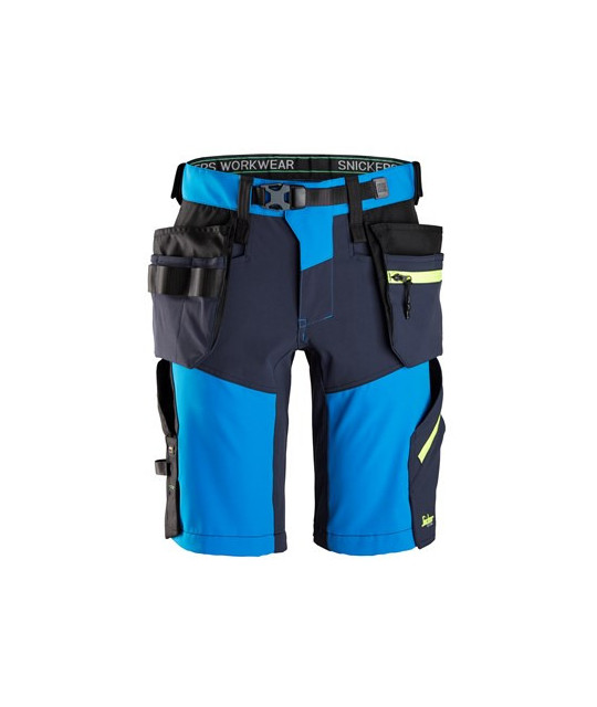 Snickers Workwear Softshellshorts med avtagbara hölsterfickor Snick...