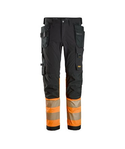 Snickers Workwear Varselbyxor med 4-vägsstretch och hölsterfickor, ...