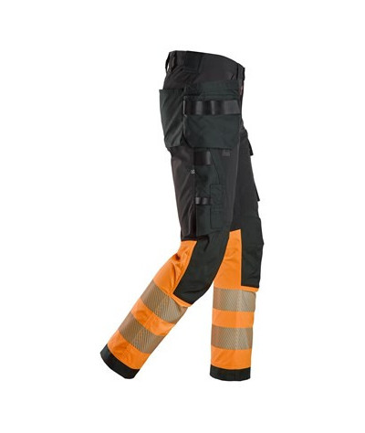 Snickers Workwear Varselbyxor med 4-vägsstretch och hölsterfickor, ...