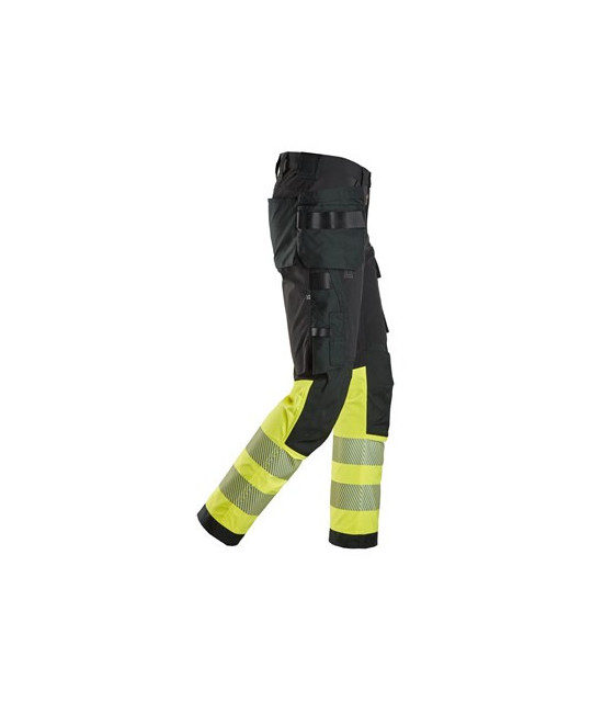 Snickers Workwear Varselbyxor med 4-vägsstretch och hölsterfickor, ...