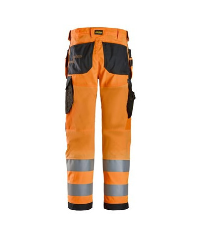 Snickers Workwear Varselbyxor med hölsterfickor, klass 2 Snickers W...