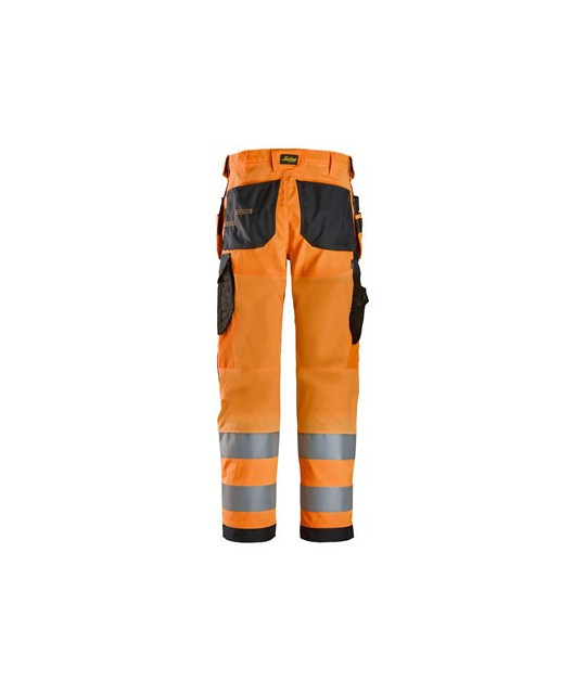 Snickers Workwear Varselbyxor med hölsterfickor, klass 2 Snickers W...