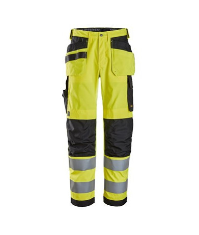 Snickers Workwear Varselbyxor med hölsterfickor, klass 2 Snickers W...