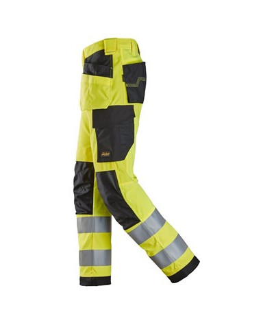 Snickers Workwear Varselbyxor med hölsterfickor, klass 2 Snickers W...