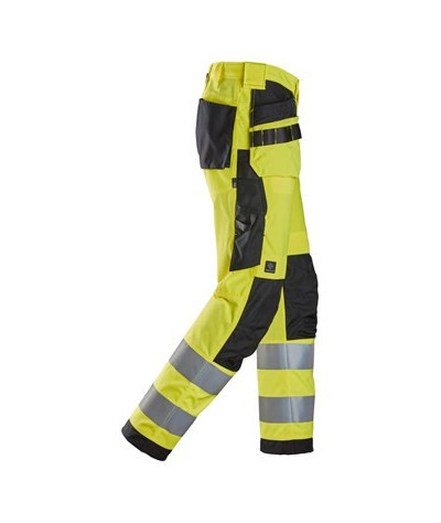 Snickers Workwear Varselbyxor med hölsterfickor, klass 2 Snickers W...