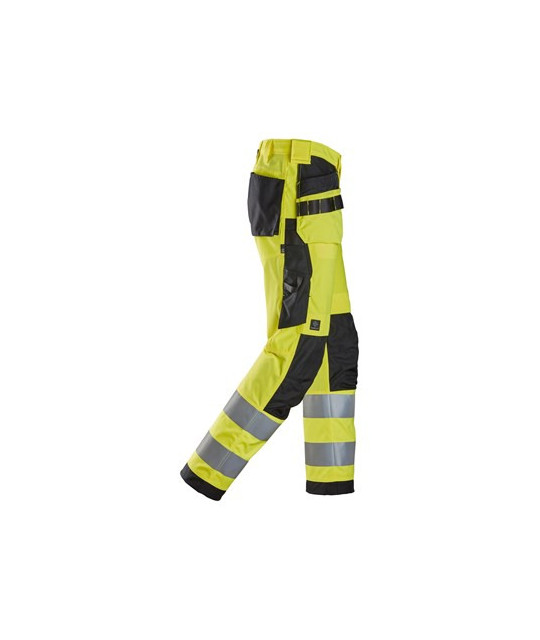 Snickers Workwear Varselbyxor med hölsterfickor, klass 2 Snickers W...