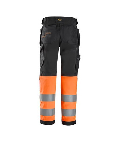 Snickers Workwear Varselbyxor med hölsterfickor, klass 1 Snickers W...