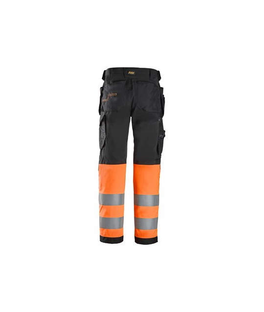 Snickers Workwear Varselbyxor med hölsterfickor, klass 1 Snickers W...
