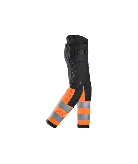 Snickers Workwear Varselbyxor med hölsterfickor, klass 1 Snickers W...