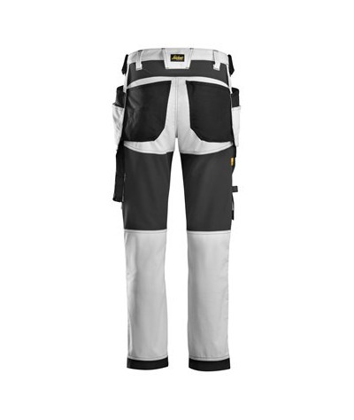 Stretch pants with holster pockets