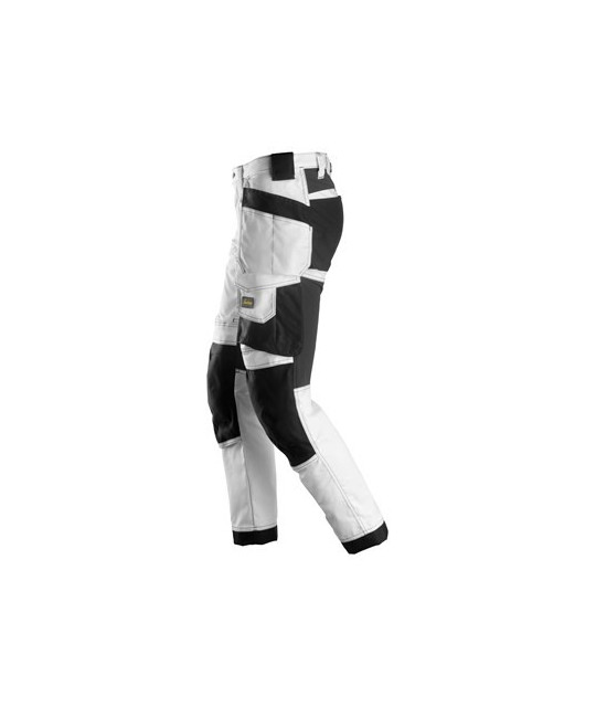 Stretch pants with holster pockets