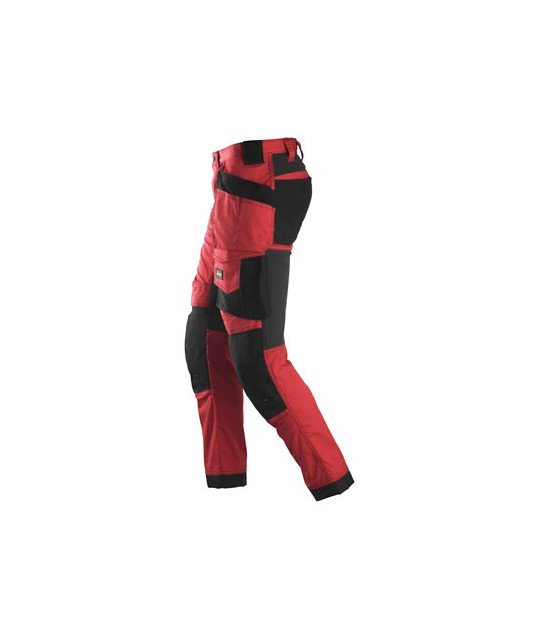 Stretch pants with holster pockets