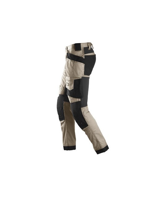 Stretch pants with holster pockets