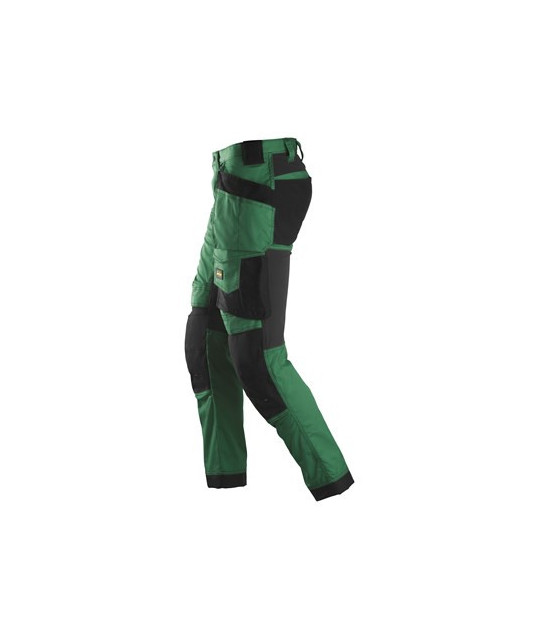 Stretch pants with holster pockets
