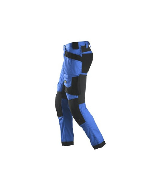Stretch pants with holster pockets