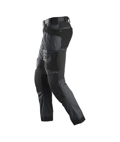 Stretch pants with holster pockets
