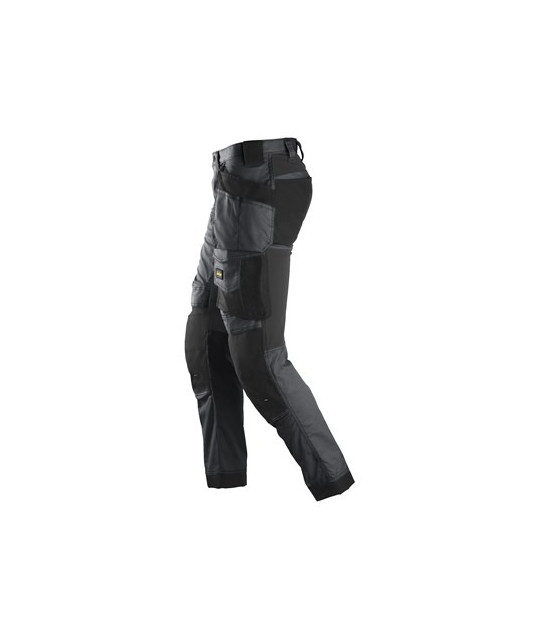 Stretch pants with holster pockets