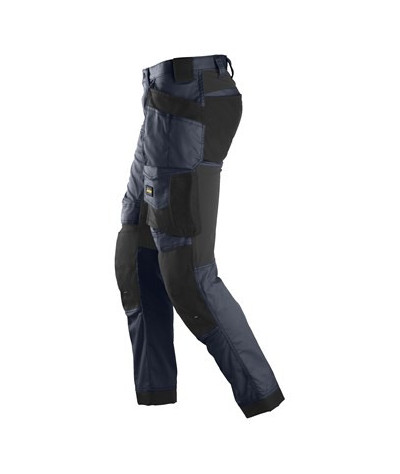 Stretch pants with holster pockets