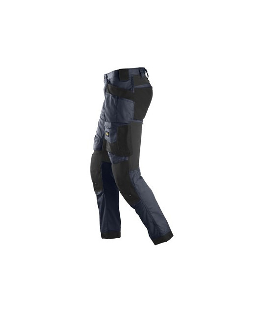 Stretch pants with holster pockets