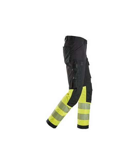 Snickers Workwear Varselbyxa med 4-vägsstretch, varsel klass 1 Snic...