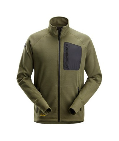 Snickers Workwear Fleecejacka Snickers Workwear | ADT Tryck