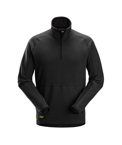 Snickers Workwear Polartec® Shed Less fleecejacka med halvlång drag...
