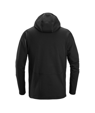 Snickers Workwear Huvtröja i fleece med hellång dragkedja Snickers ...