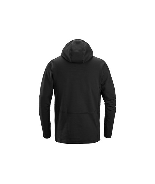 Snickers Workwear Huvtröja i fleece med hellång dragkedja Snickers ...