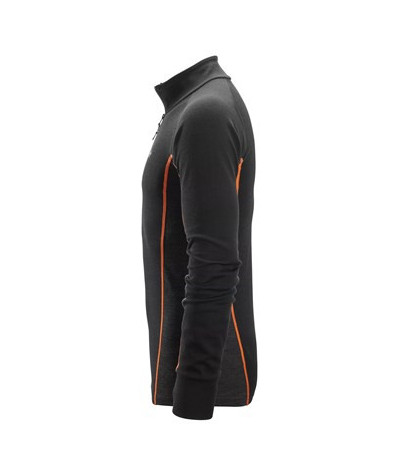 Stay Warm base layer sweater ½ zip in merino wool