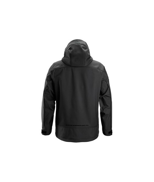 Snickers Workwear Softshelljacka med stretch och huva Snickers Work...