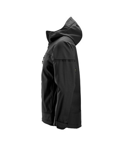 Softshell jacket with stretch and hood