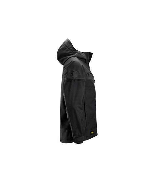 Snickers Workwear Softshelljacka med stretch och huva Snickers Work...