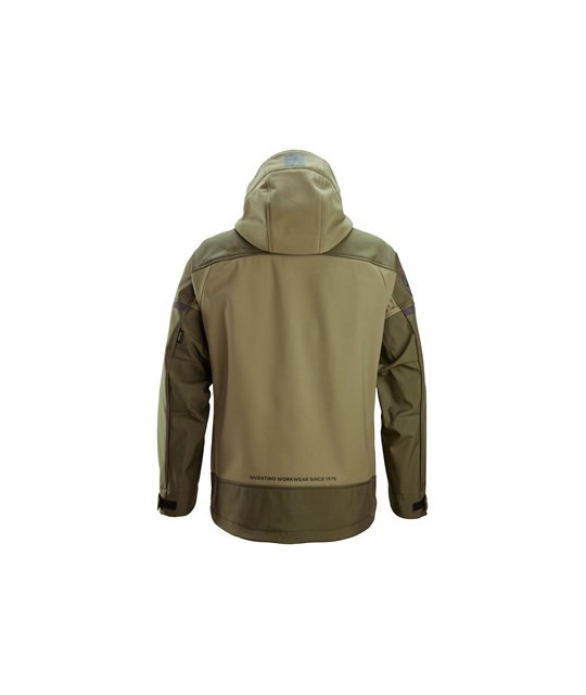 Snickers Workwear Softshelljacka med stretch och huva Snickers Work...