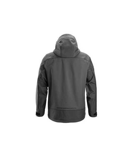 Snickers Workwear Softshelljacka med stretch och huva Snickers Work...