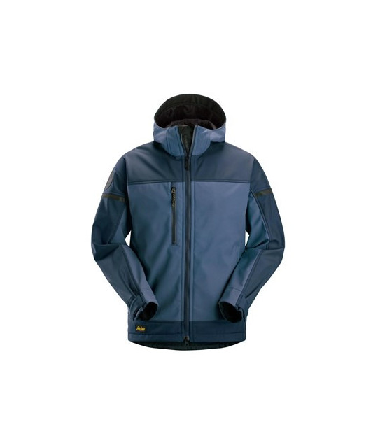 Snickers Workwear Softshelljacka med stretch och huva Snickers Work...