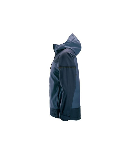 Softshell jacket with stretch and hood