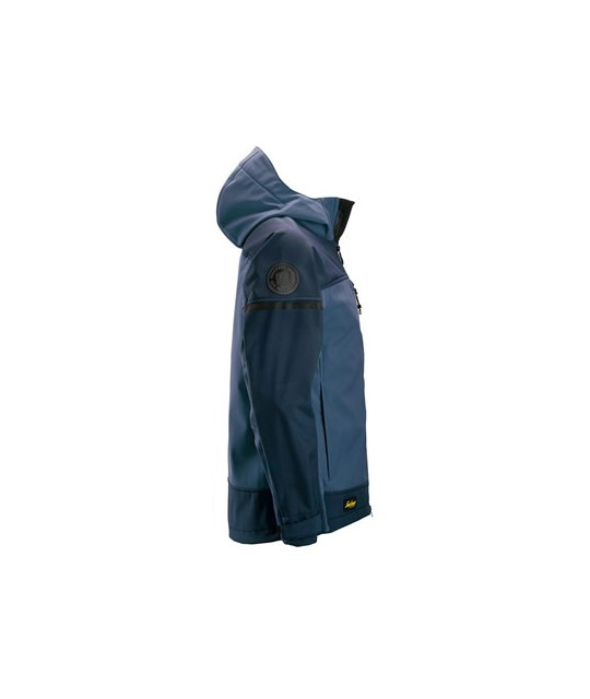 Softshell jacket with stretch and hood