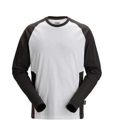 Snickers Workwear Tvåfärgad långärmad t-shirt Snickers Workwear