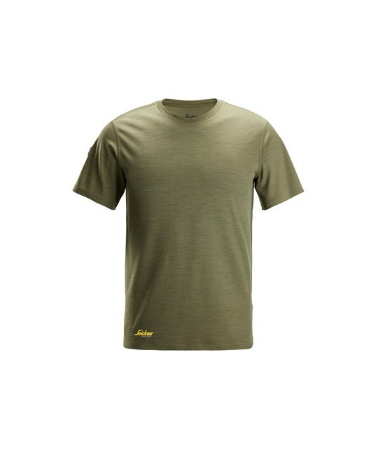 Snickers Workwear T-shirt i ull Snickers Workwear | ADT Tryck