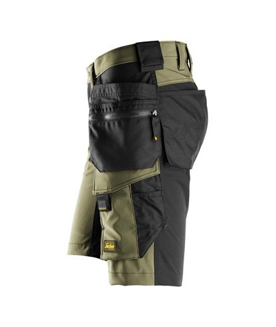 4-way stretch shorts with holster pockets