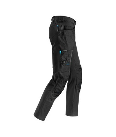 Work trousers with removable holster pockets